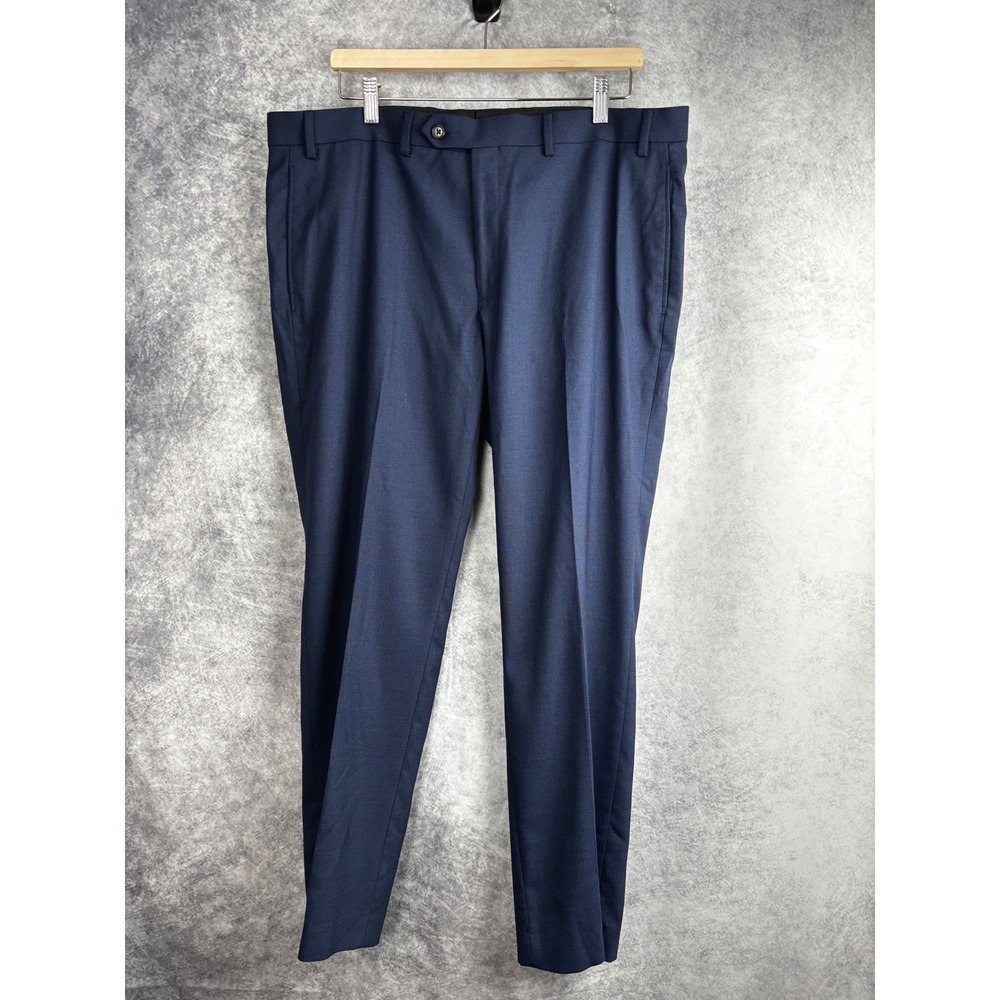 Lauren Ralph Lauren Men's Blue‎ Flat Front Dress Pants Size 38x30